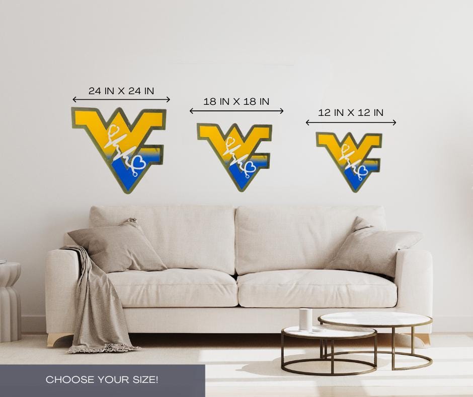 Custom Metal University Sign: Personalized School Colors Dorm Decor